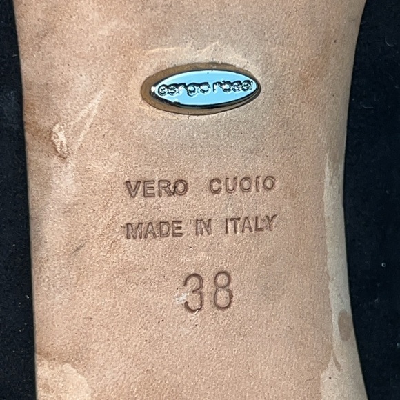 SERGIO ROSSI BOOTIES IN BLACK SUEDE - Picture 9 of 10